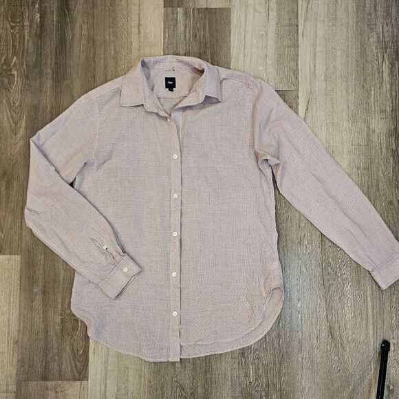 Gap Button Down Shirt size Medium Plaid - Picture 1 of 8